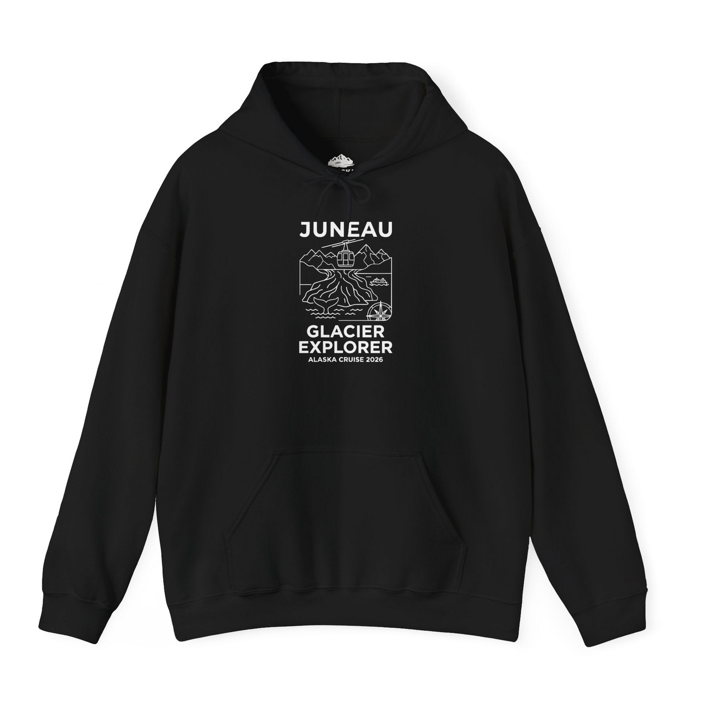 Juneau Glacier Explorer Alaska Cruise 2026 Adventure Shirt — Hoodie Hoodie – Alaska Cruise Shirts