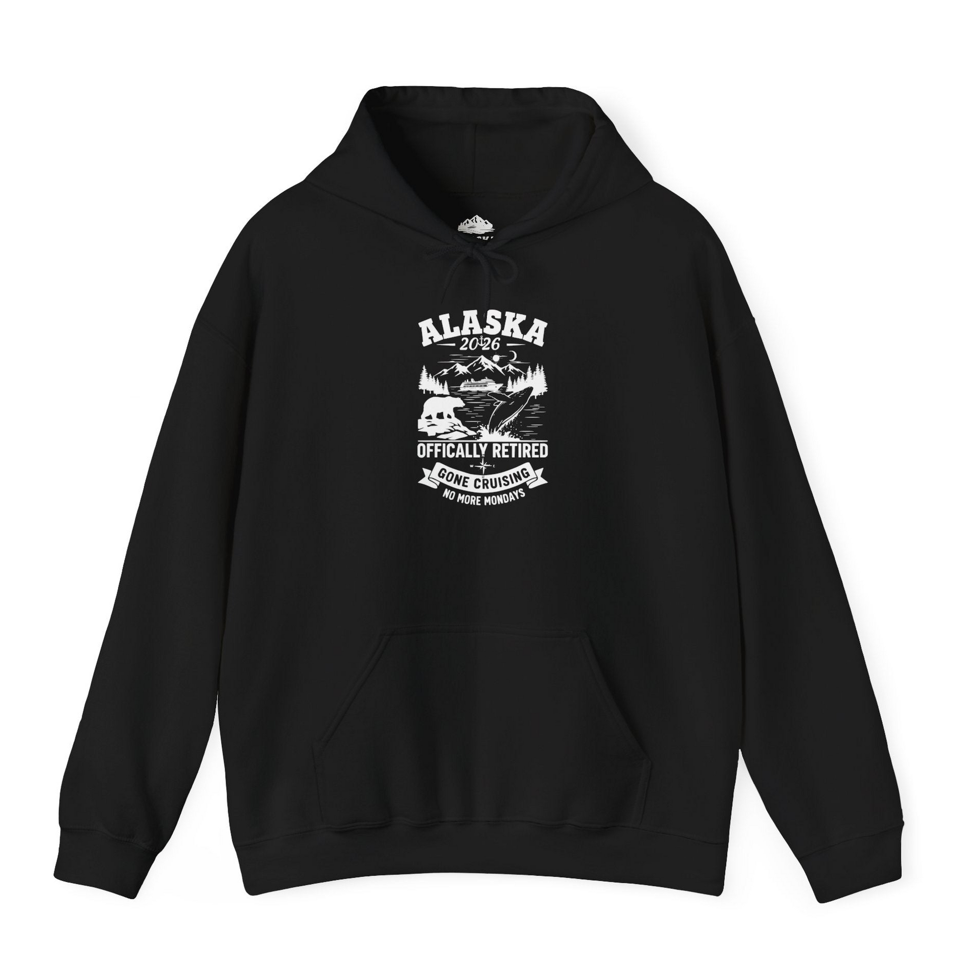 Alaska 2026 Officially Retired Gone Cruising T-Shirt for Travelers — Hoodie Hoodie – Alaska Cruise Shirts