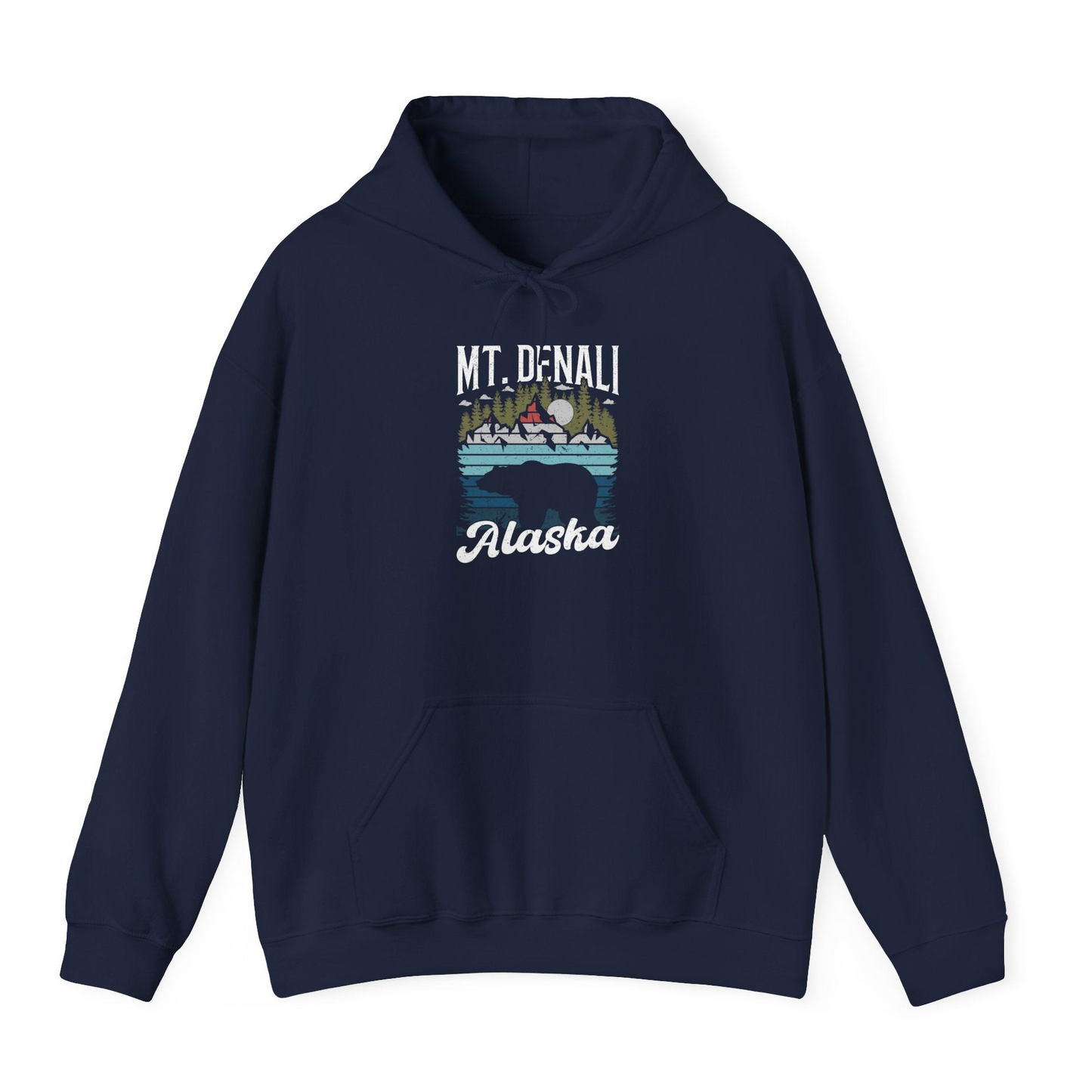 Mt Denali Alaska Bear Wilderness Shirt Hoodie – Alaska Cruise Shirts