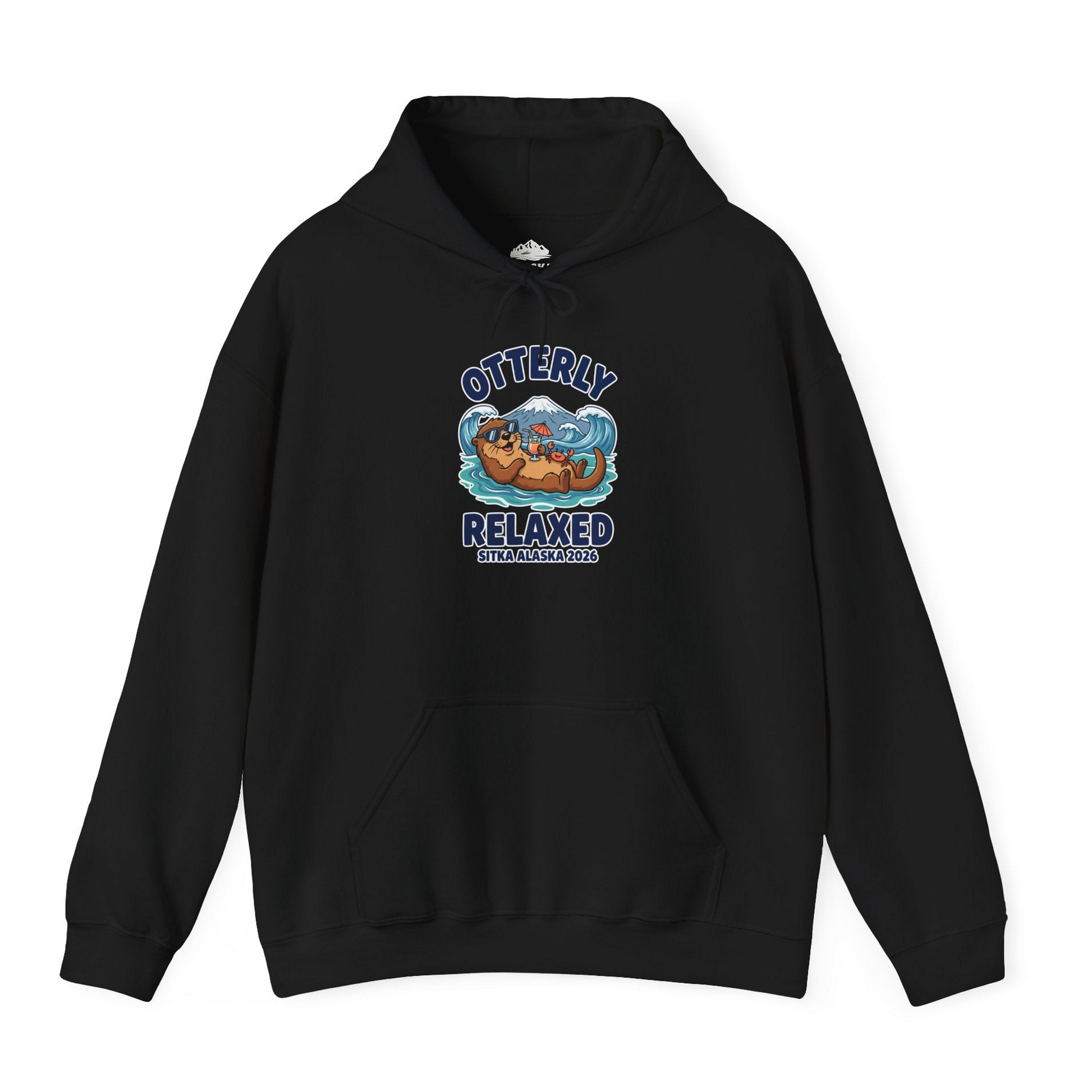 Otterly Relaxed Sitka Alaska 2026 Vacation Souvenir Shirt — Hoodie Hoodie – Alaska Cruise Shirts