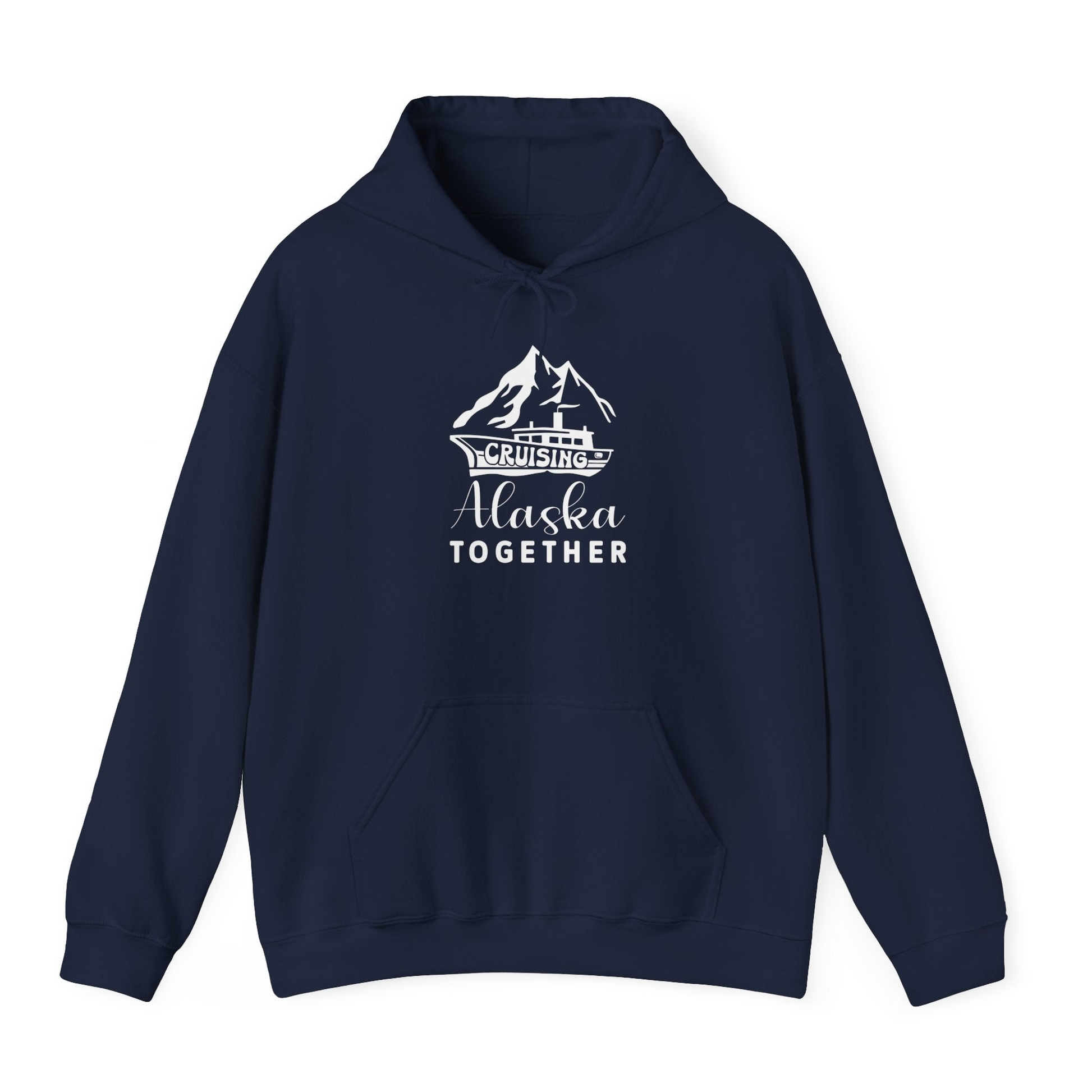 Cruising Alaska Together Mountains and Ship Family Cruise Shirt — Hoodie Hoodie – Alaska Cruise Shirts