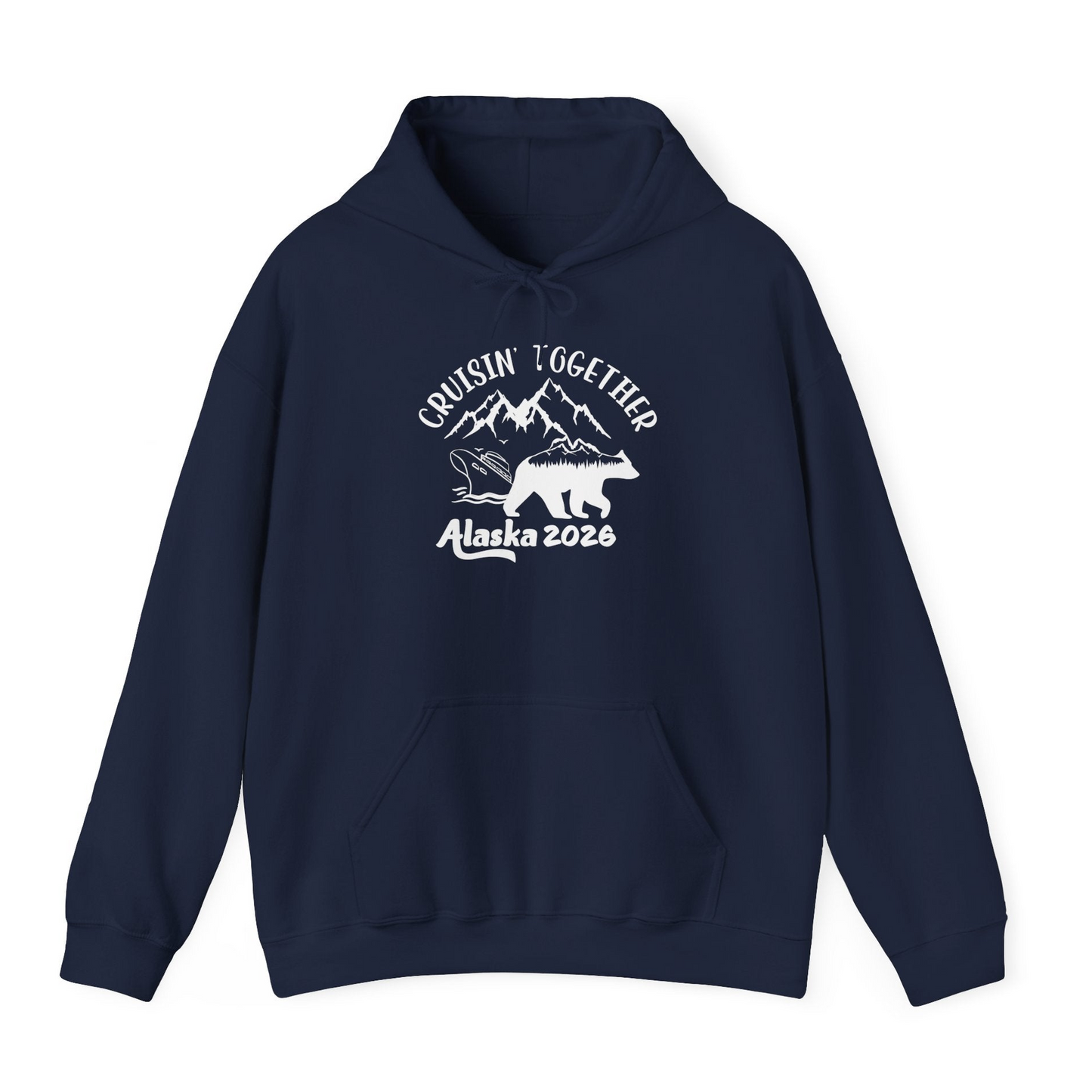 Cruisin Together Alaska 2026 Bear Mountain Group Cruise Shirt — Hoodie Hoodie – Alaska Cruise Shirts