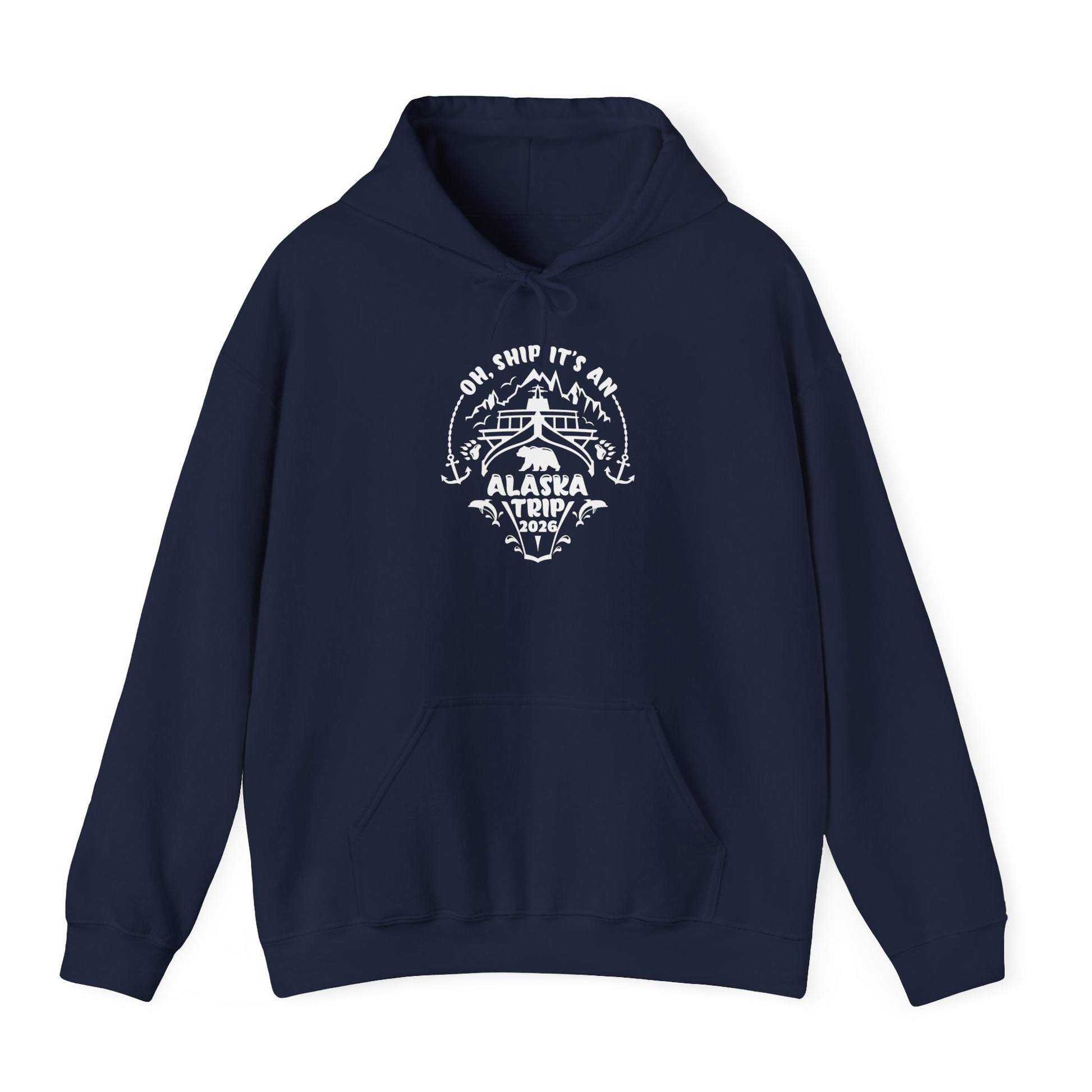 Oh Ship It’s an Alaska Trip 2026 Cruise and Wildlife Shirt — Hoodie Hoodie – Alaska Cruise Shirts