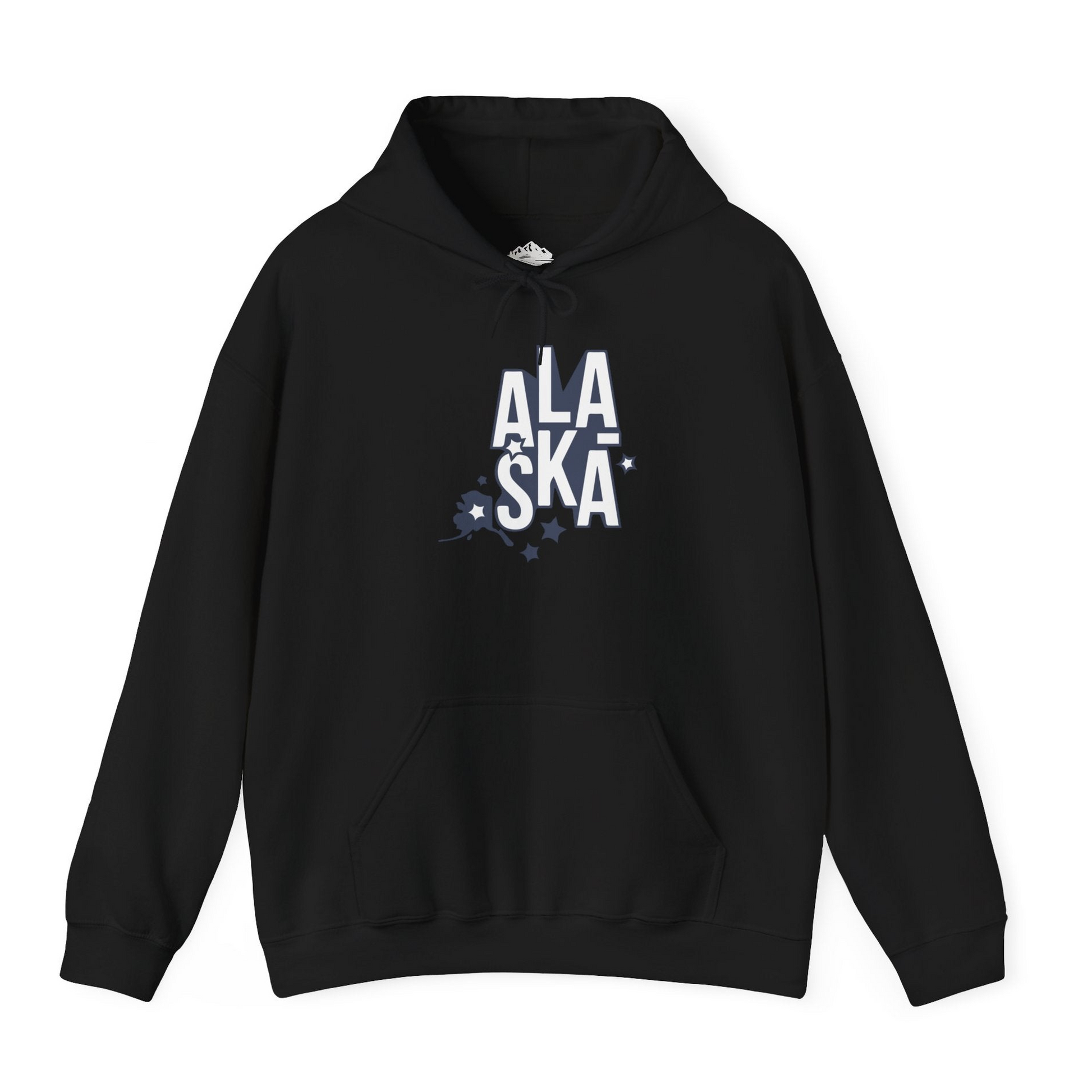 Alaska Stars Bold Typography Shirt Hoodie – Alaska Cruise Shirts