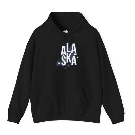 Alaska Stars Bold Typography Shirt Hoodie – Alaska Cruise Shirts