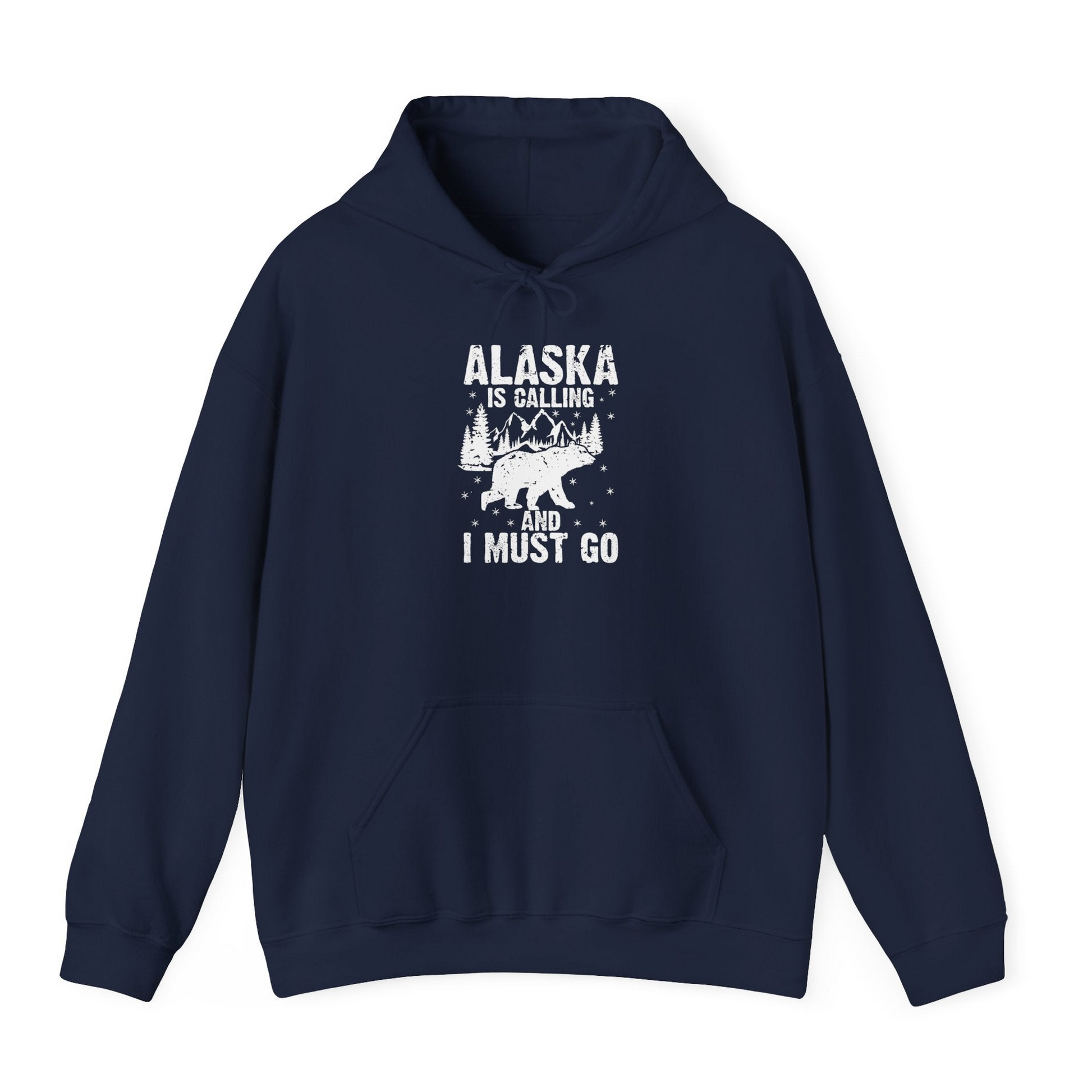 Alaska Is Calling Bear Mountain Wilderness Adventure Vintage Shirt — Hoodie Hoodie – Alaska Cruise Shirts