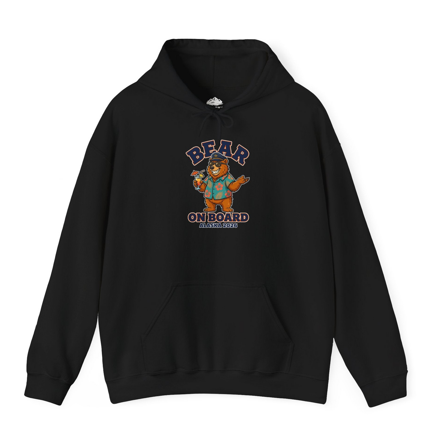 Bear On Board Alaska 2026 Funny Tropical Cruise T-Shirt — Hoodie Hoodie – Alaska Cruise Shirts