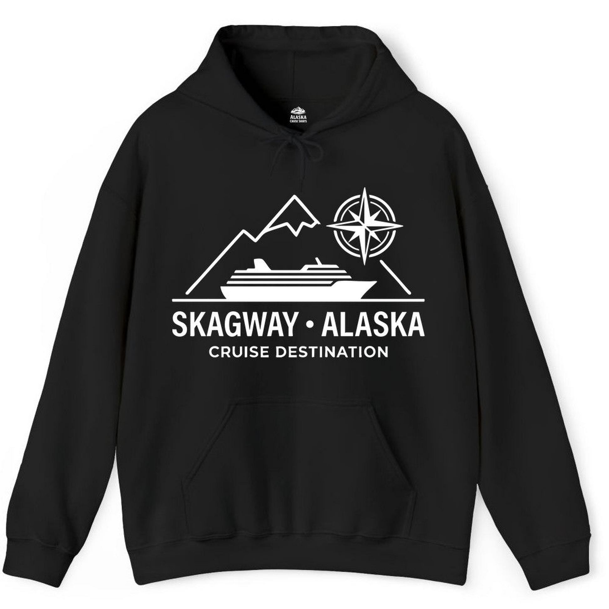 Skagway Alaska Cruise Shirt Hoodie – Alaska Cruise Shirts