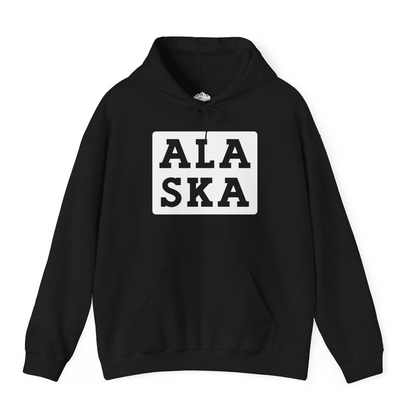 Bold Alaska Block Text Shirt Hoodie – Alaska Cruise Shirts