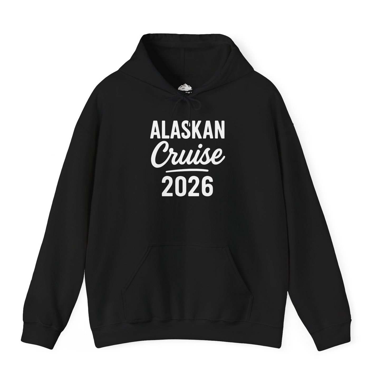 Alaskan Cruise 2026 Bold Script Vacation Group Travel Shirt — Hoodie Hoodie – Alaska Cruise Shirts