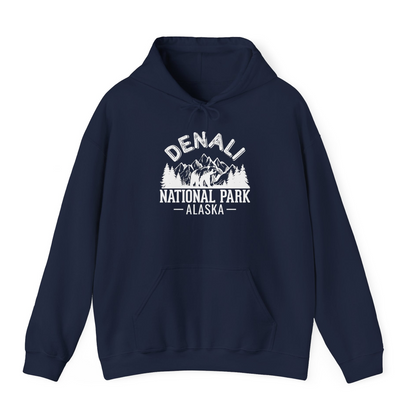 Denali National Park Bear Mountains Vintage Alaska Nature Shirt — Hoodie Hoodie – Alaska Cruise Shirts