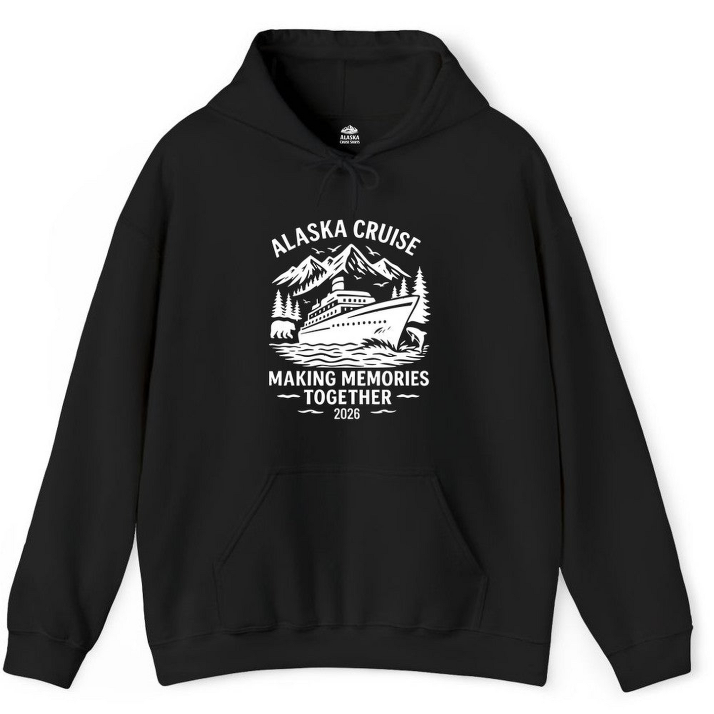 Alaska Cruise Shirt Hoodie – Alaska Cruise Shirts Close Up