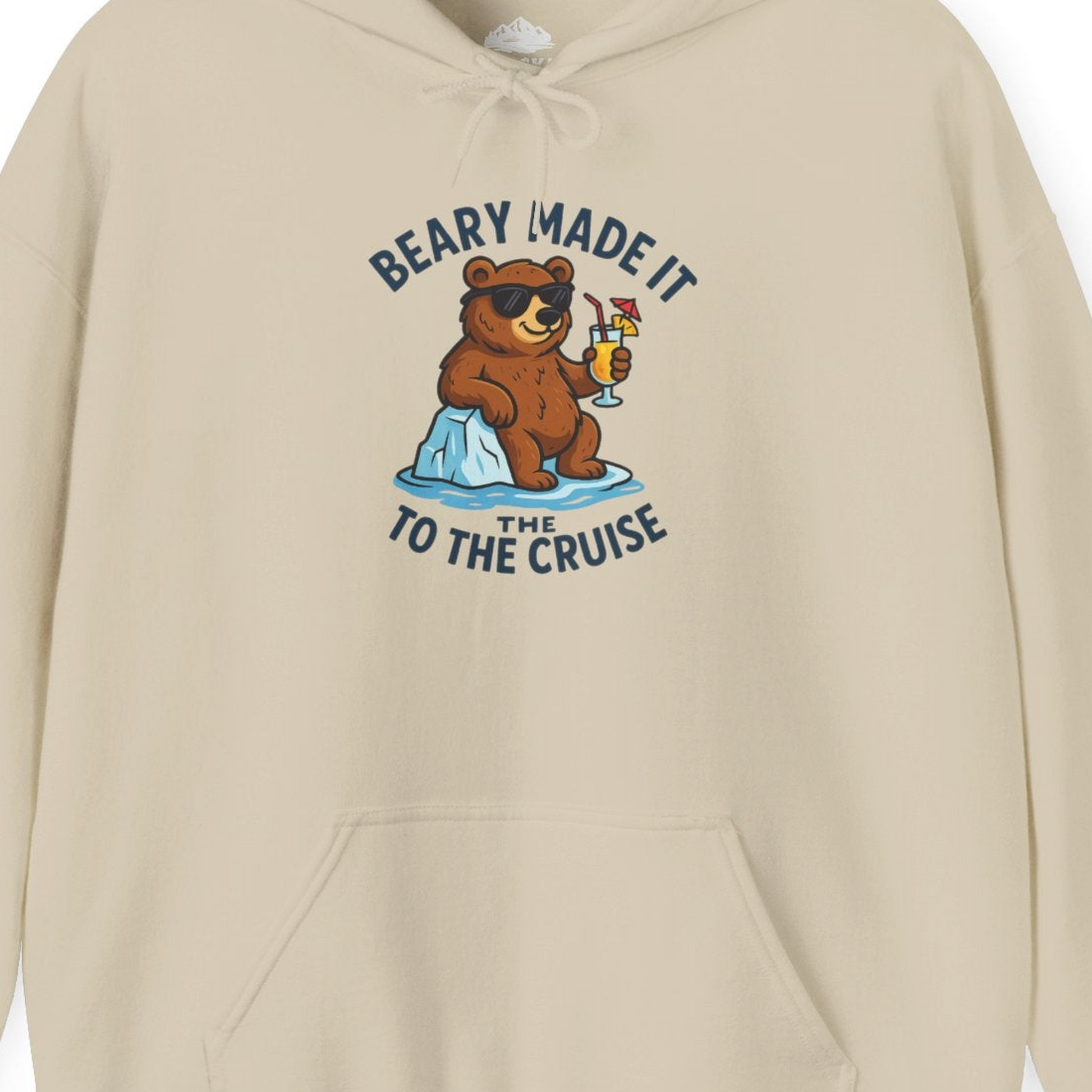 Funny Cruise Bear Shirt Hoodie – Alaska Cruise Shirts Close Up