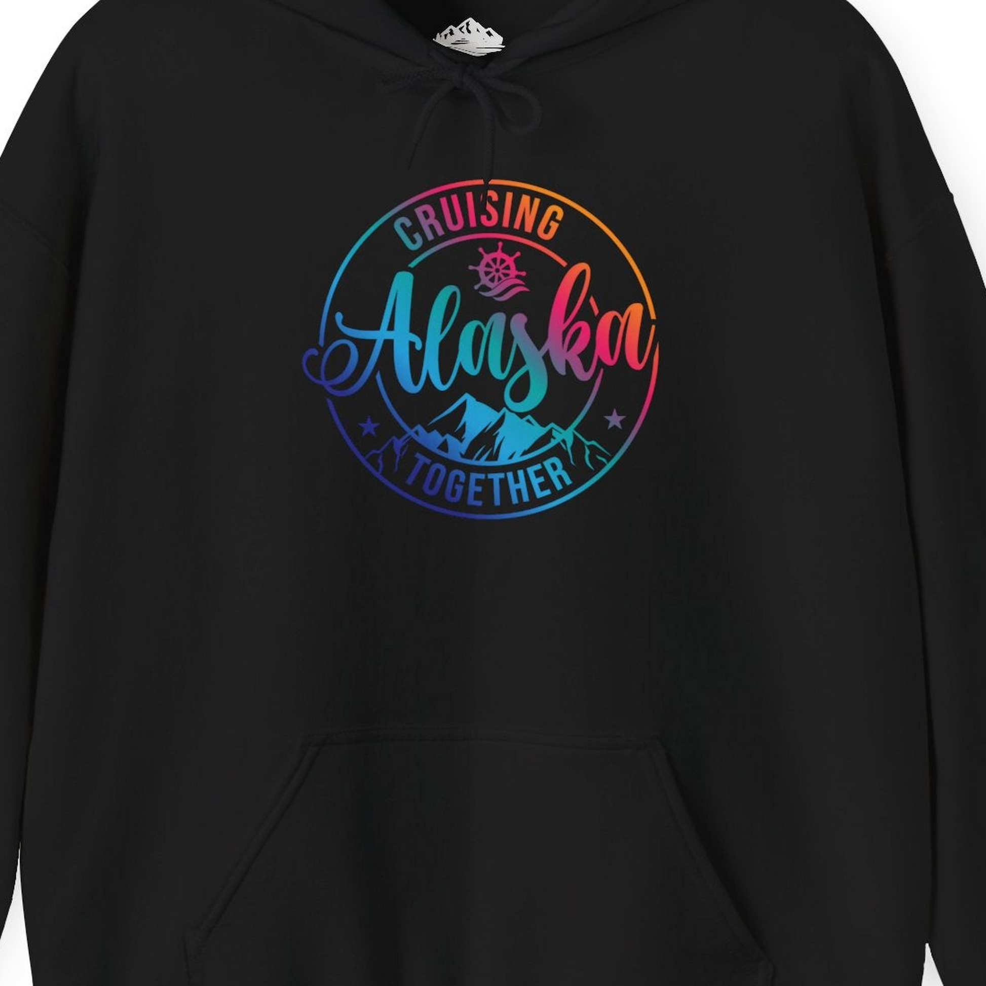 Cruising Alaska Together Shirt Hoodie – Alaska Cruise Shirts Close Up