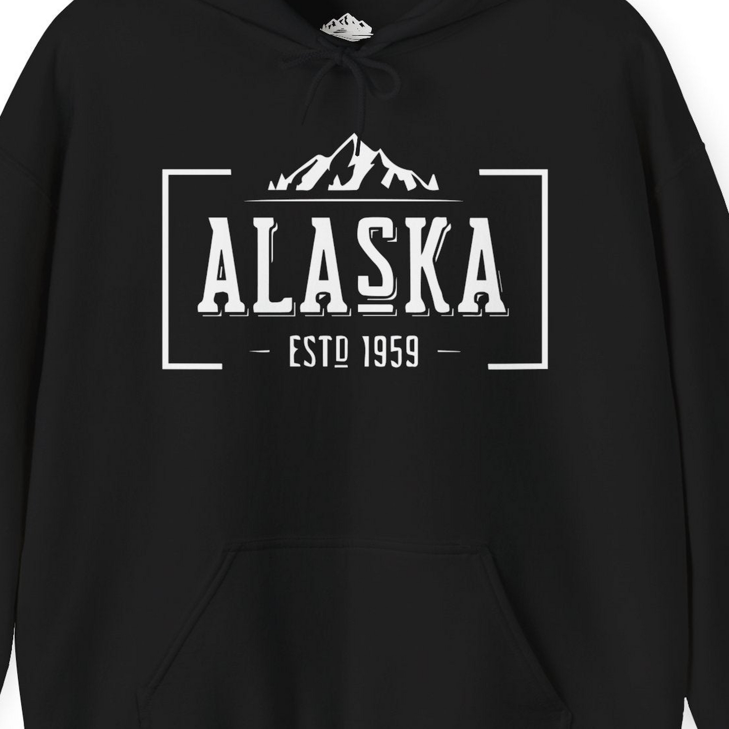 Vintage Alaska Estd 1959 Shirt Hoodie – Alaska Cruise Shirts Close Up