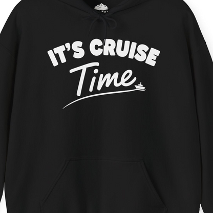 Fun Cruise Time Vacation Shirt for Cruise Lovers and Groups — Hoodie Hoodie – Alaska Cruise Shirts Close Up
