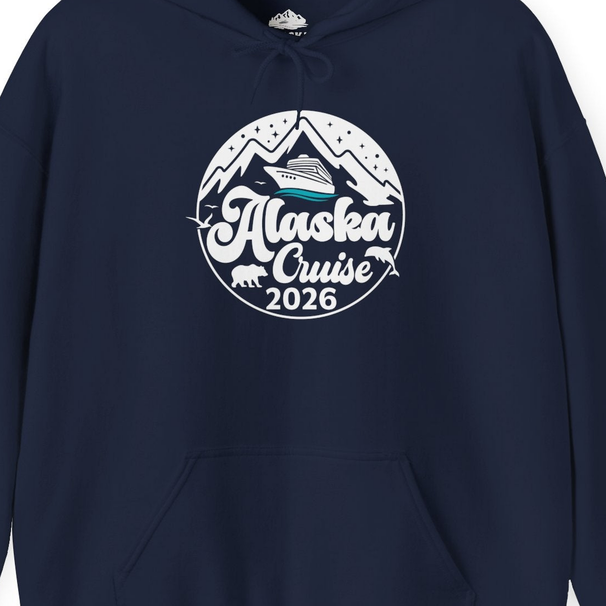 Alaska Cruise 2026 Shirt Hoodie – Alaska Cruise Shirts Close Up