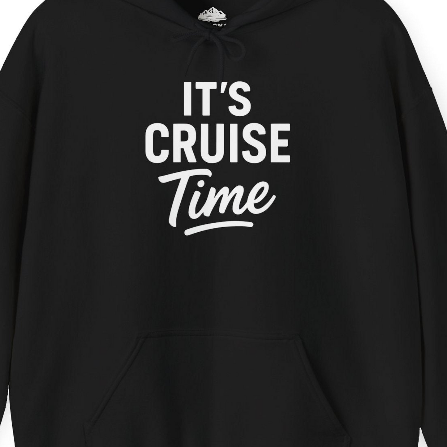 It’s Cruise Time Vacation Shirt for Cruise Lovers and Travelers — Hoodie Hoodie – Alaska Cruise Shirts Close Up
