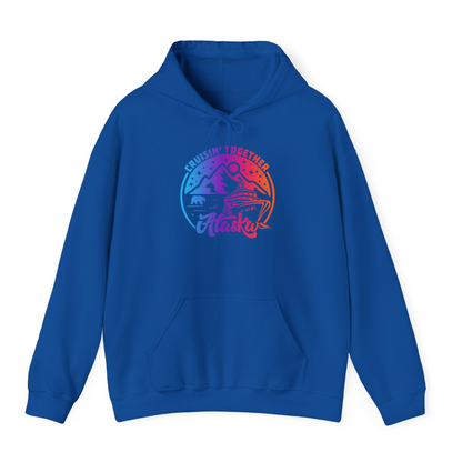 Alaska Cruise Shirt Hoodie – Royal – Alaska Cruise Shirts