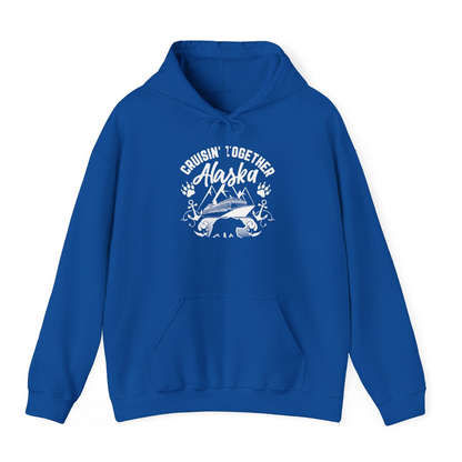 Alaska Cruise Adventure Shirt Hoodie – Royal – Alaska Cruise Shirts