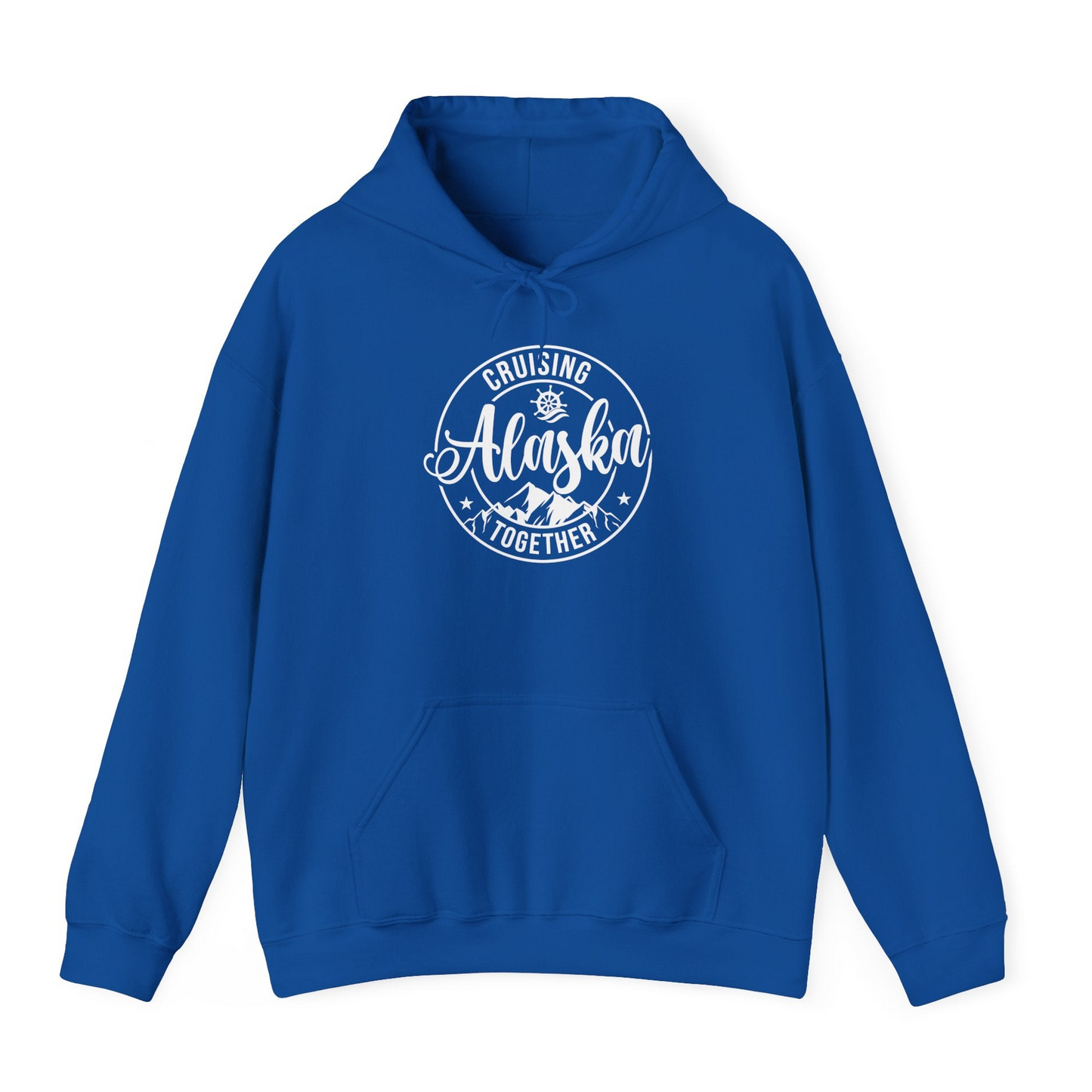 Cruising Alaska Together Shirt Hoodie – Royal – Alaska Cruise Shirts