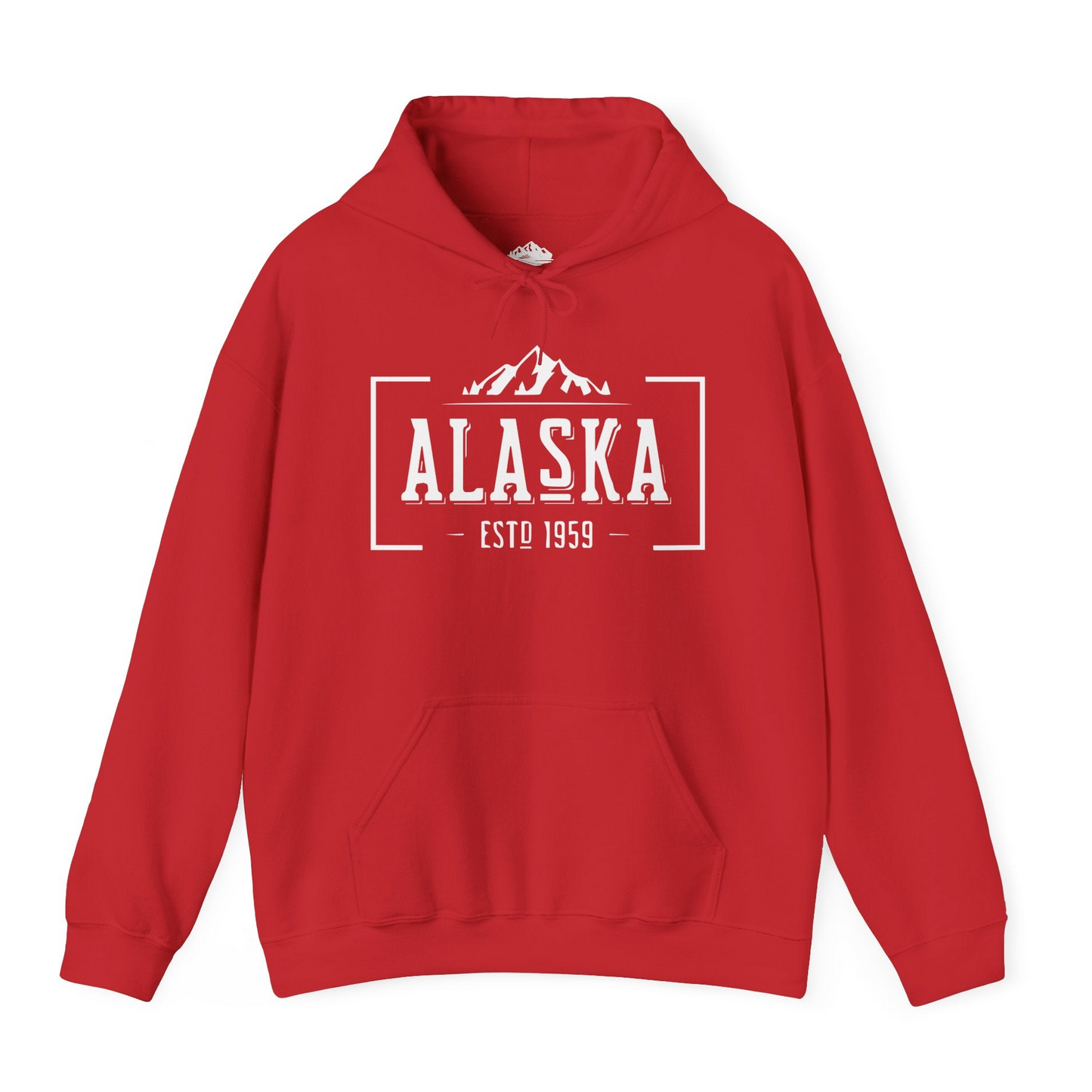 Vintage Alaska Estd 1959 Shirt Hoodie – Red – Alaska Cruise Shirts
