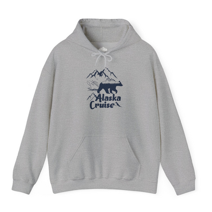 Alaska Cruise Shirt Hoodie – Sport Grey – Alaska Cruise Shirts