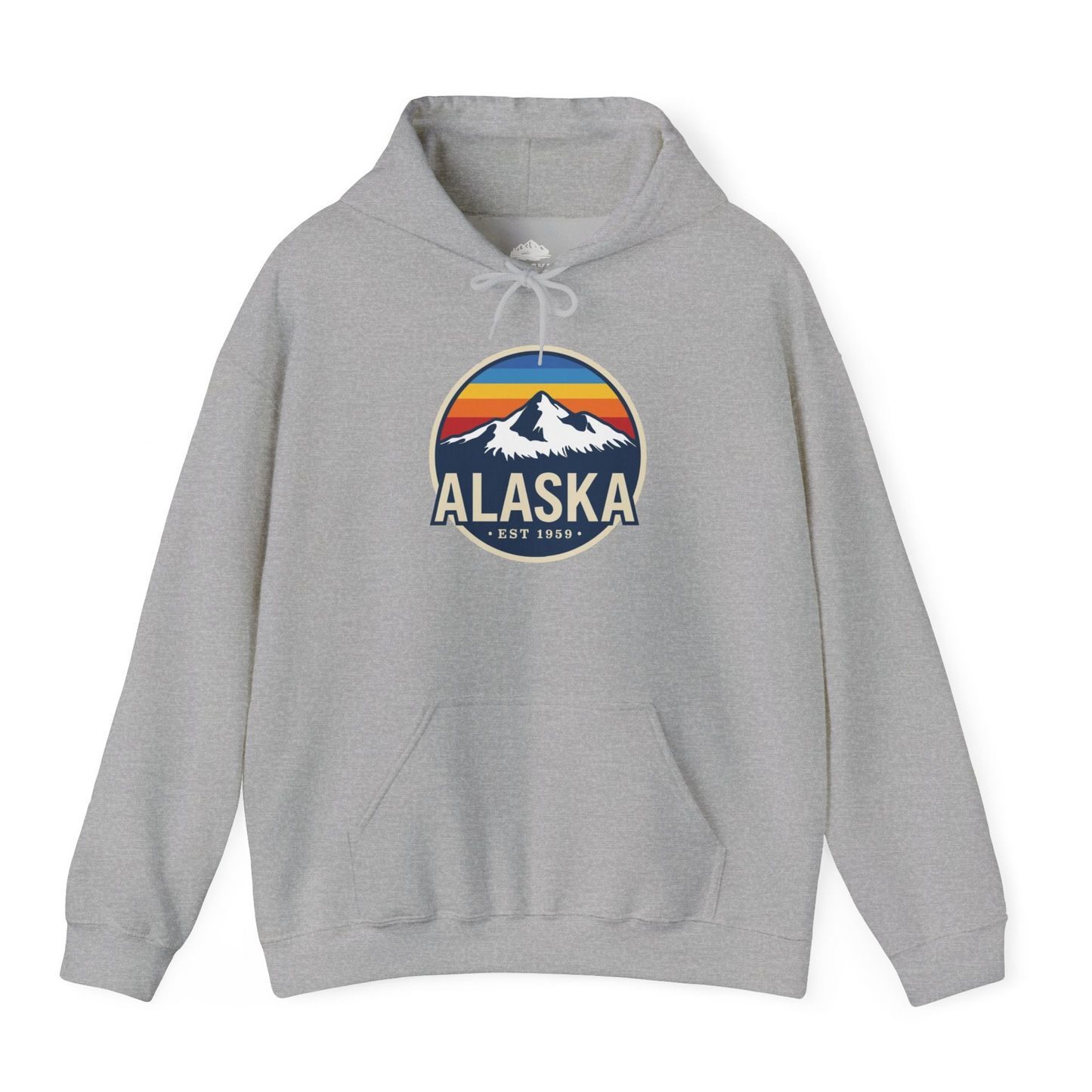Alaska Vintage Shirt Hoodie – Sport Grey – Alaska Cruise Shirts