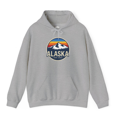 Alaska Vintage Shirt Hoodie – Sport Grey – Alaska Cruise Shirts