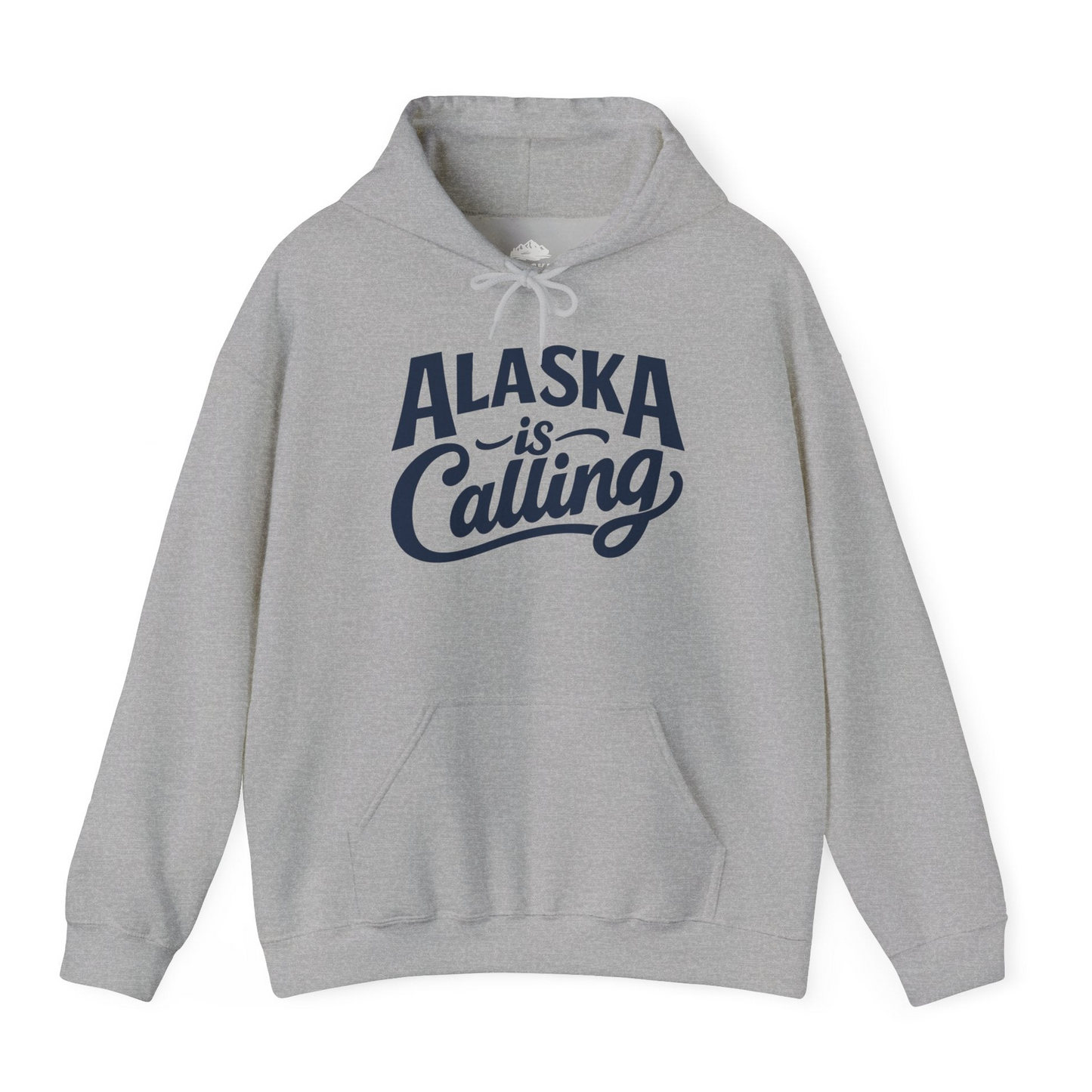 Alaska Is Calling Shirt Hoodie – Sport Grey – Alaska Cruise Shirts
