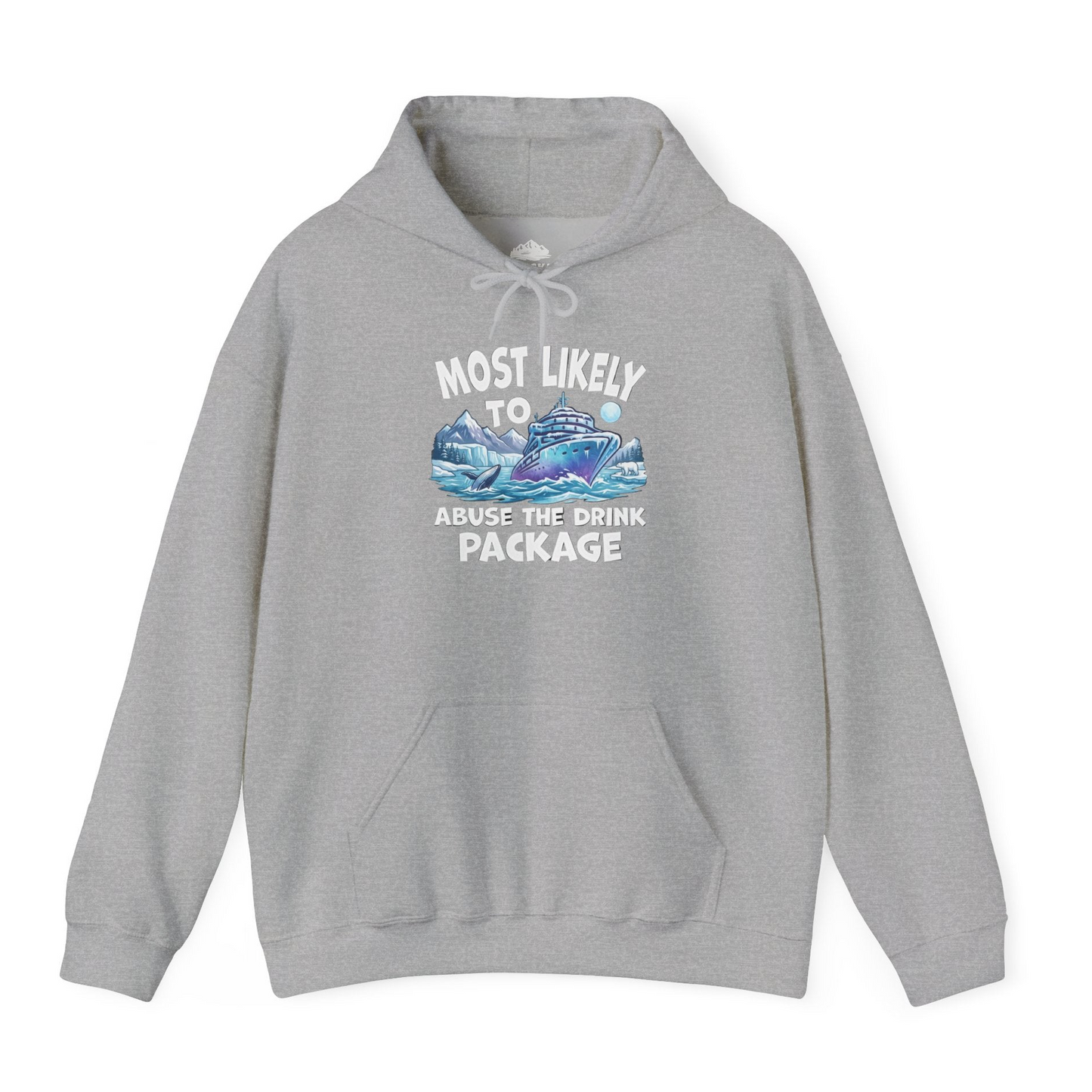 Funny Alaska Cruise Shirt Hoodie – Sport Grey – Alaska Cruise Shirts