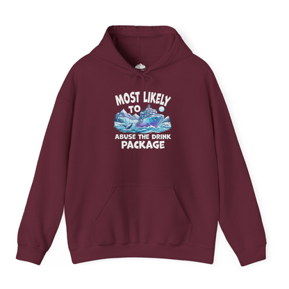 Funny Alaska Cruise Shirt Hoodie – Maroon – Alaska Cruise Shirts