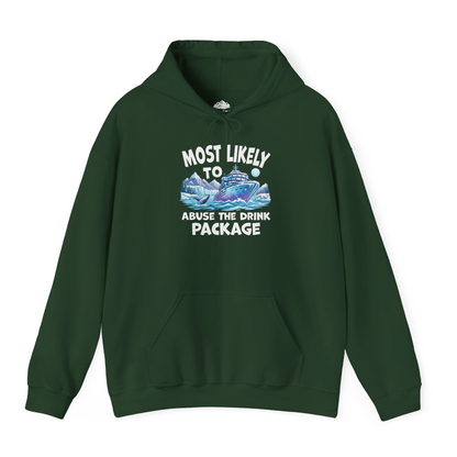 Funny Alaska Cruise Shirt Hoodie – Forest Green – Alaska Cruise Shirts