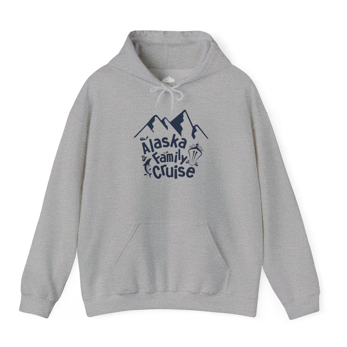 Alaska Family Cruise Adventure Shirt Hoodie – Sport Grey – Alaska Cruise Shirts