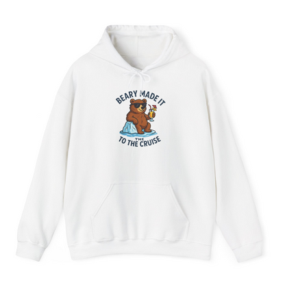 Funny Cruise Bear Shirt Hoodie – White – Alaska Cruise Shirts