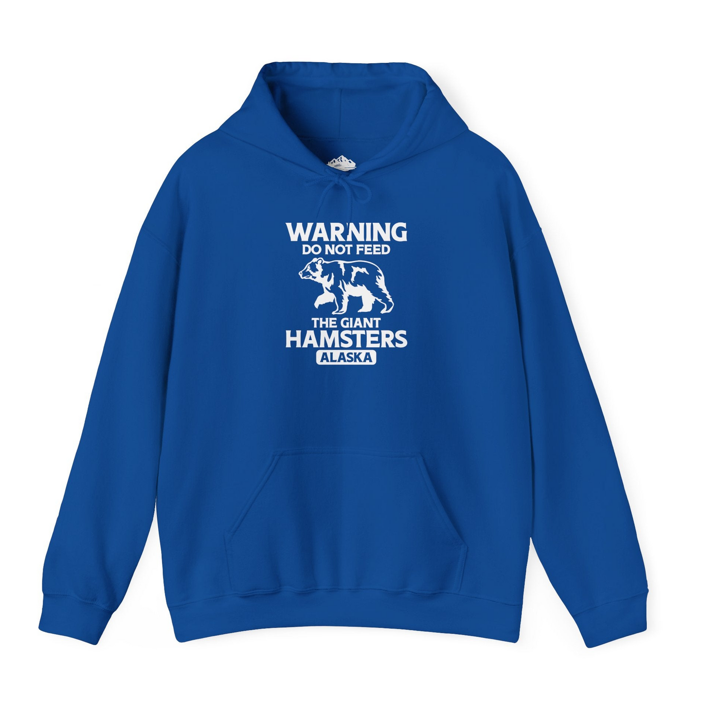 Warning Do Not Feed The Giant Hamsters Alaska Funny Bear Shirt Hoodie – Royal – Alaska Cruise Shirts