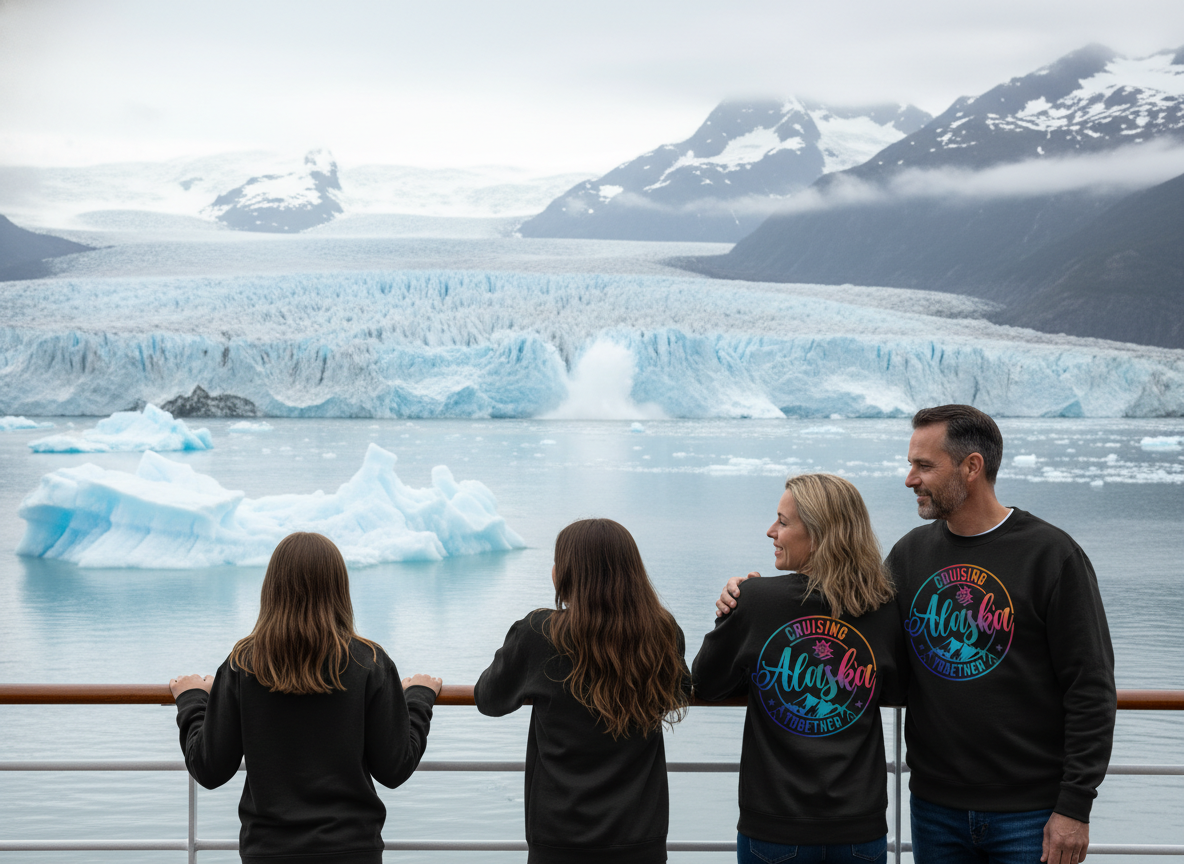 Coordinate Family Outfits for Glacier Bay Alaska Cruise 2026