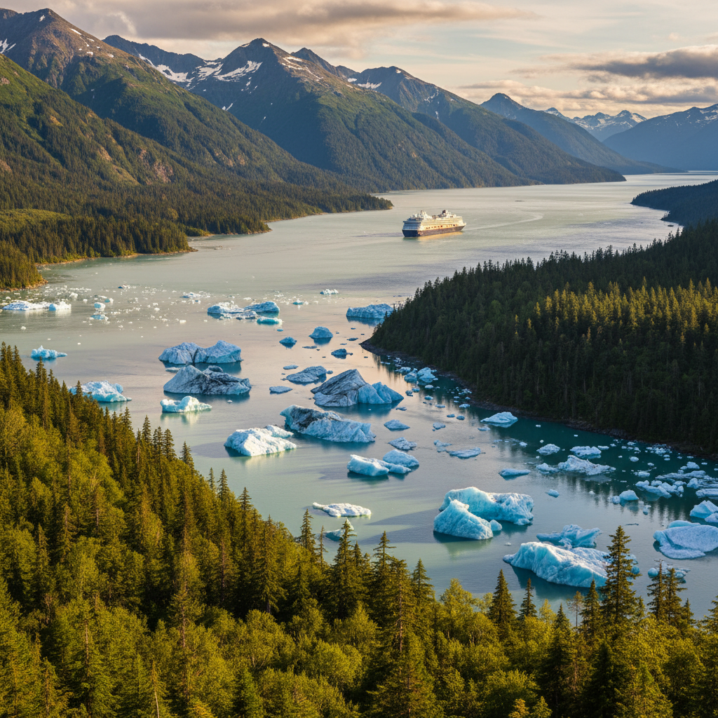 Juneau Alaska Mendenhall Glacier hero image