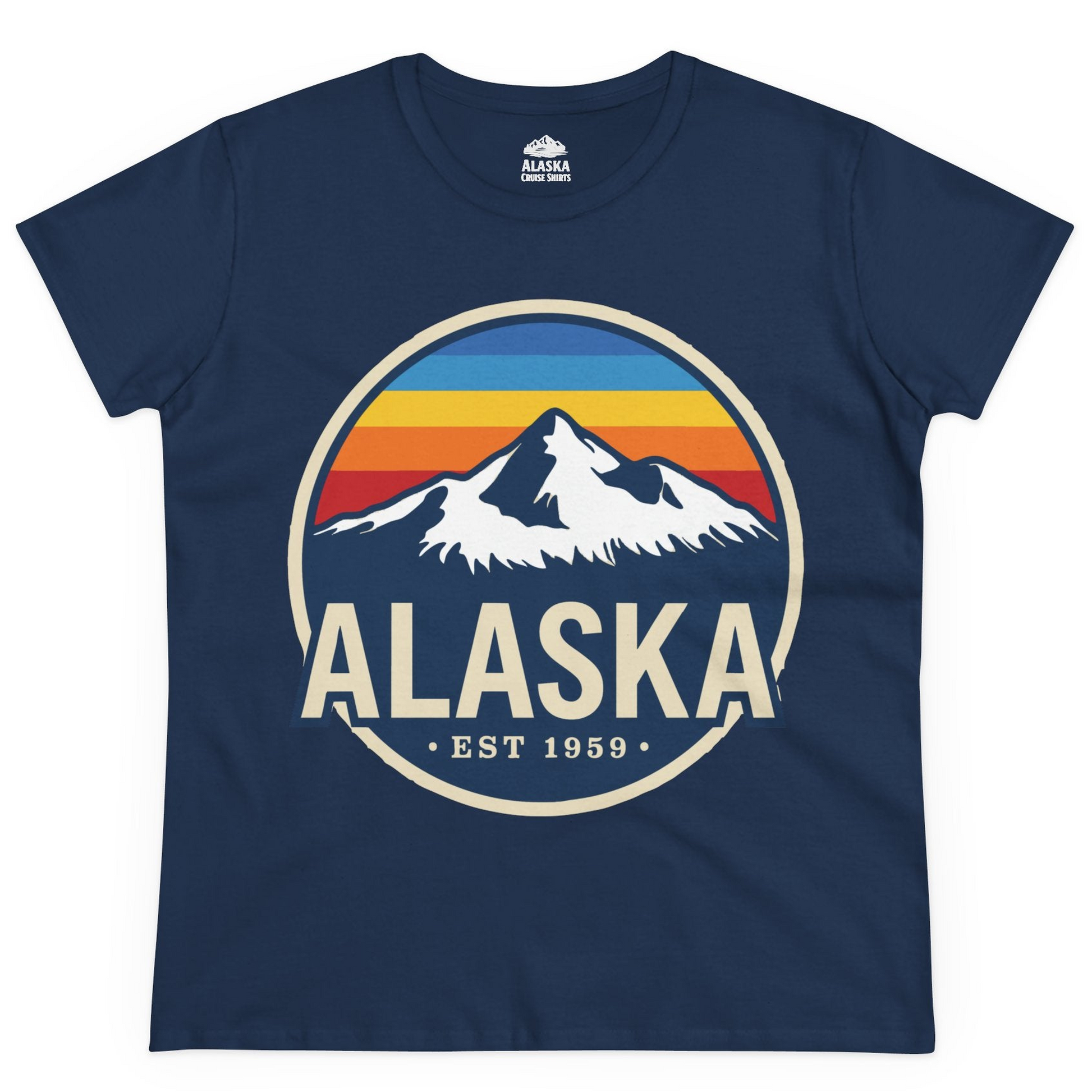 Alaska Vintage Shirt Ladies T-Shirt – Alaska Cruise Shirts