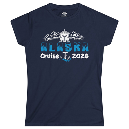 Alaska Cruise 2026 Shirt Ladies T-Shirt – Alaska Cruise Shirts