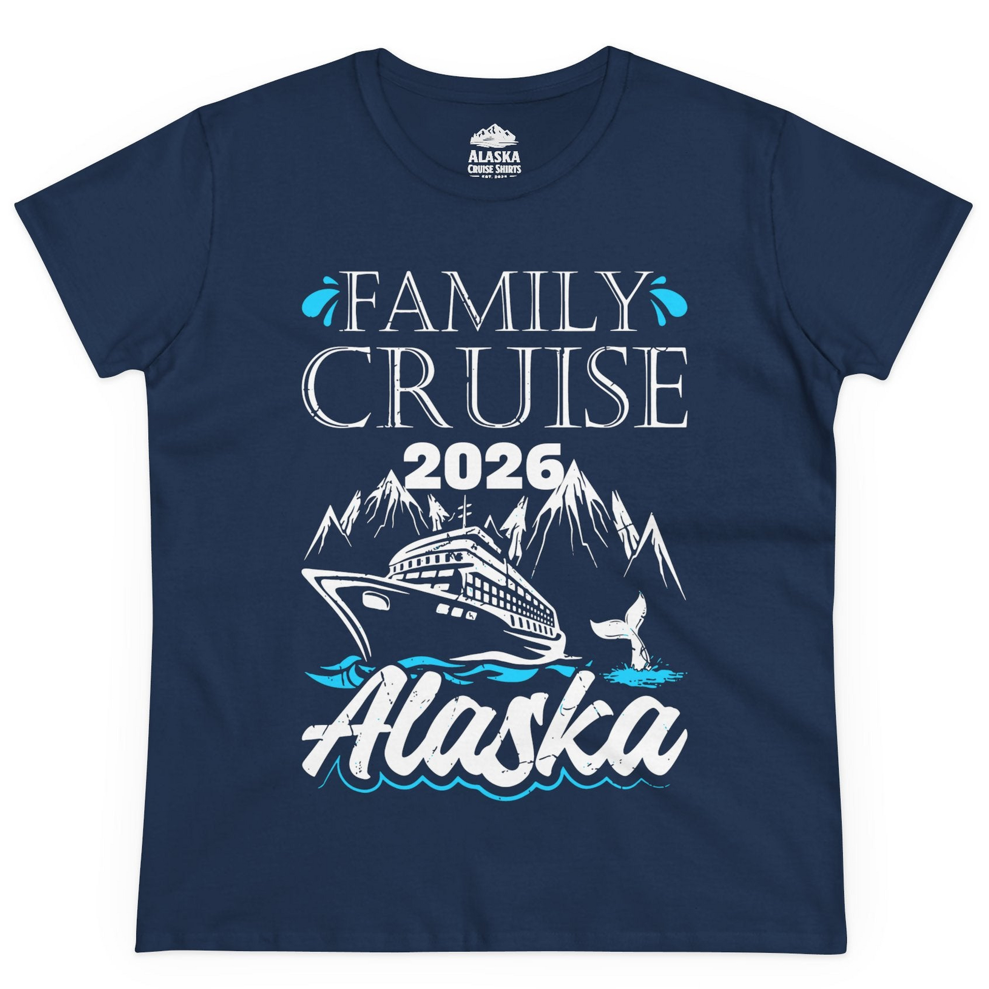 Alaska Family Cruise Shirt Ladies T-Shirt – Alaska Cruise Shirts