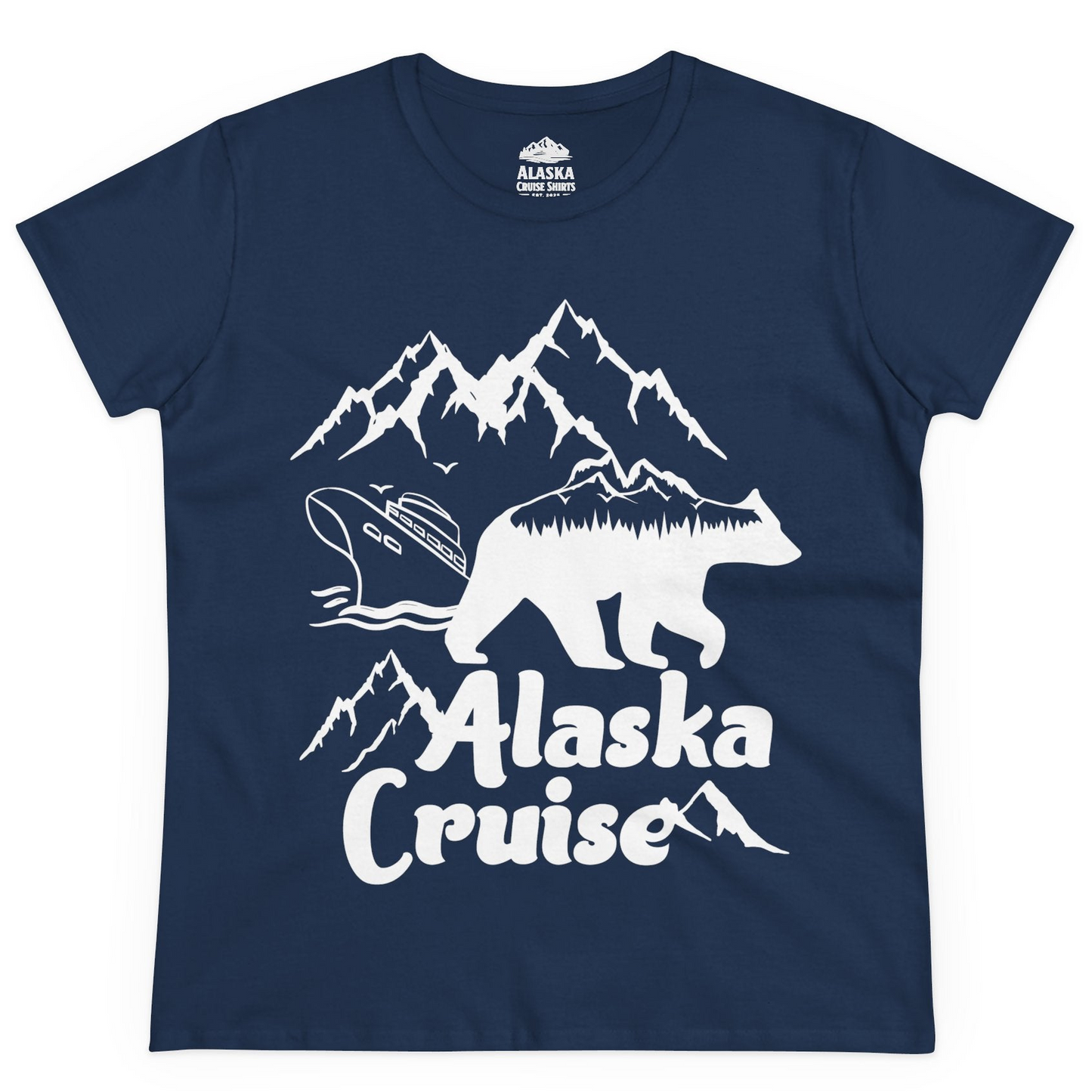 Alaska Cruise Shirt Ladies T-Shirt – Alaska Cruise Shirts