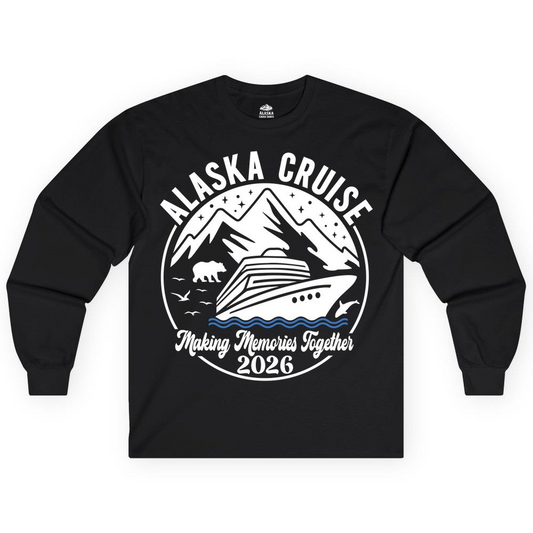 Alaska Cruise Adventure 2026 Shirt Long Sleeve Shirt – Alaska Cruise Shirts