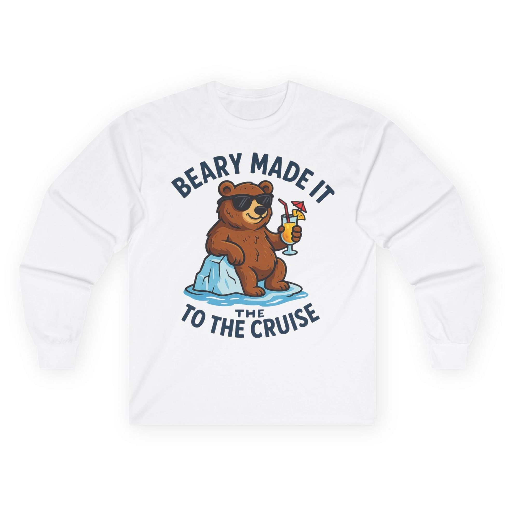 Funny Cruise Bear Shirt Long Sleeve Shirt – Alaska Cruise Shirts