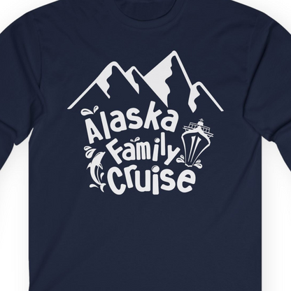 Alaska Family Cruise Adventure Shirt Long Sleeve Shirt – Alaska Cruise Shirts Close Up
