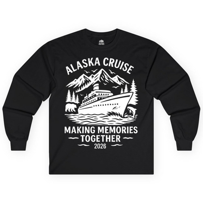 Alaska Cruise Shirt Long Sleeve Shirt – Alaska Cruise Shirts Close Up