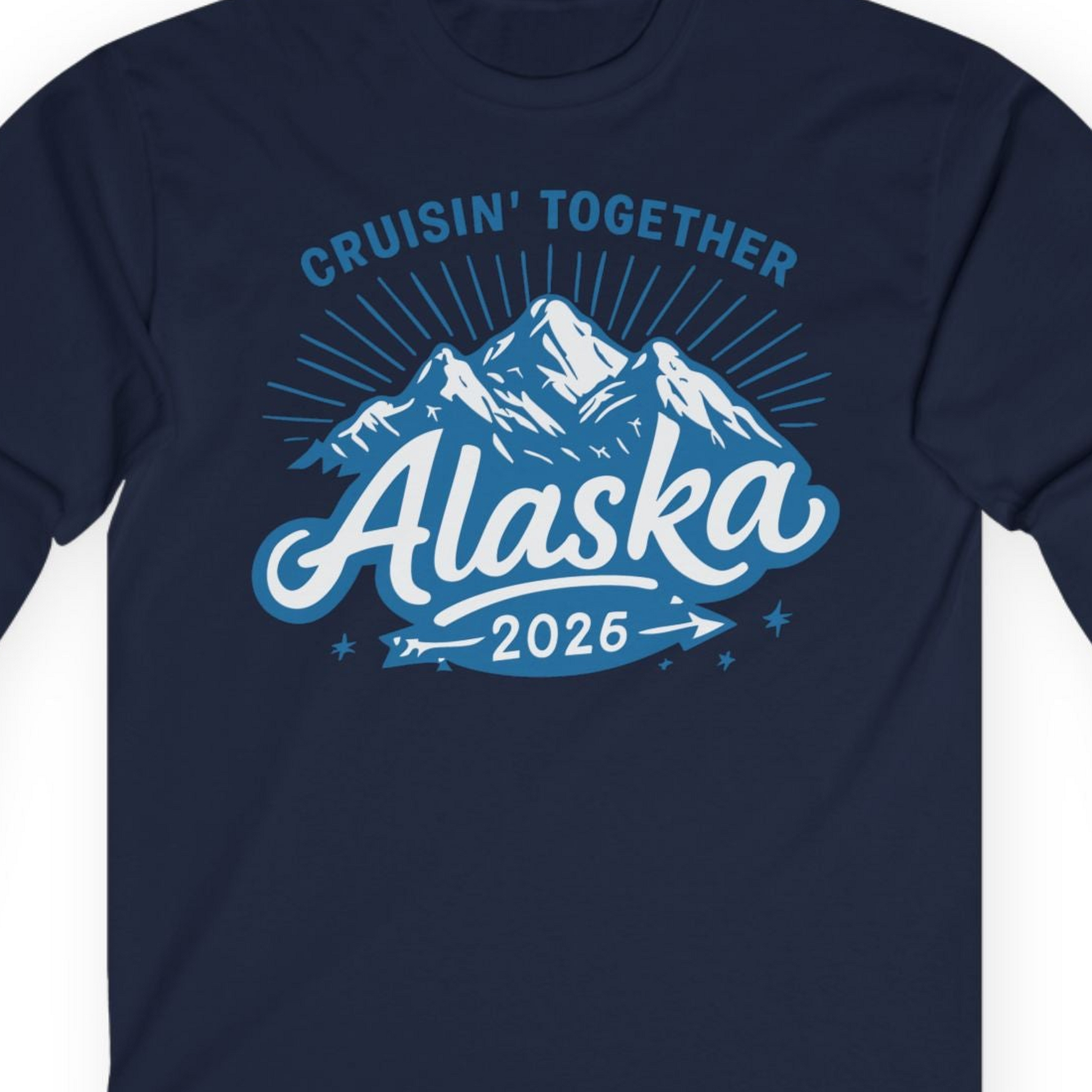 Alaska Cruise Mountains Adventure Shirt Long Sleeve Shirt – Alaska Cruise Shirts Close Up
