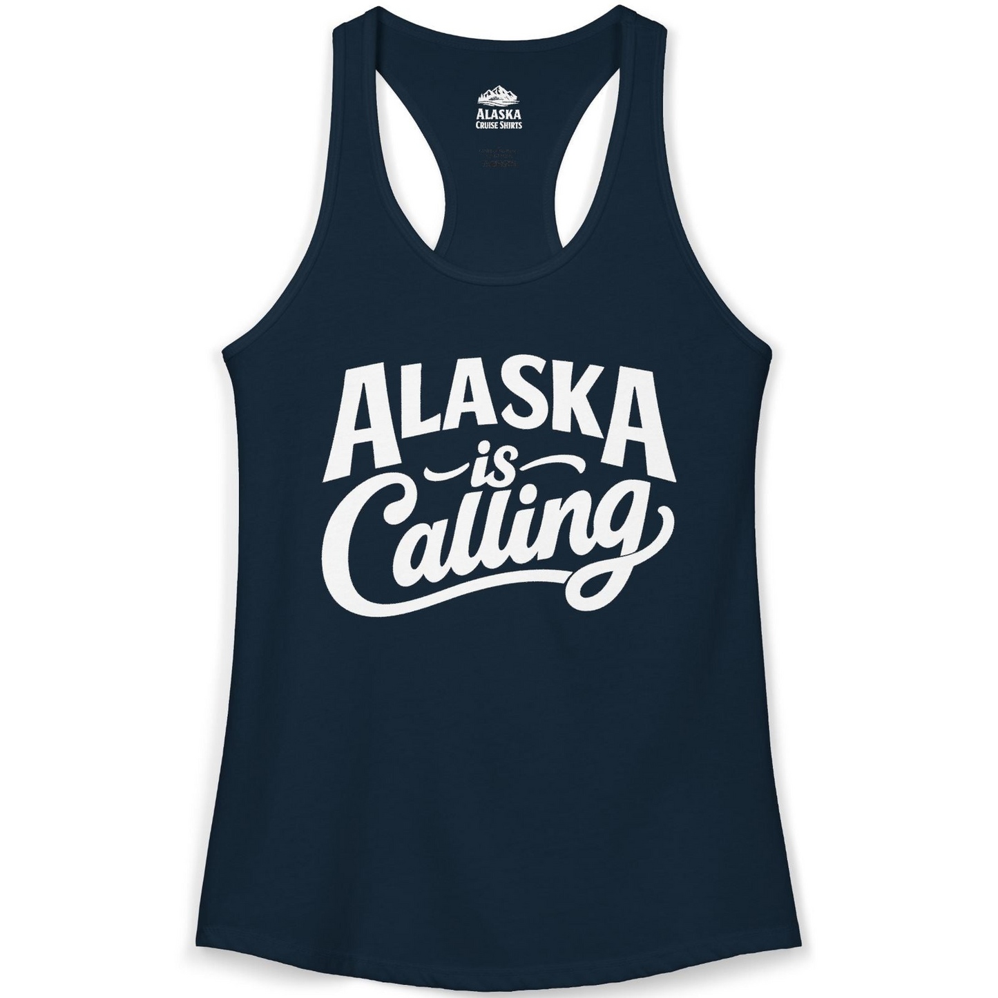 Alaska Is Calling Shirt Ladies Tank Top – Alaska Cruise Shirts