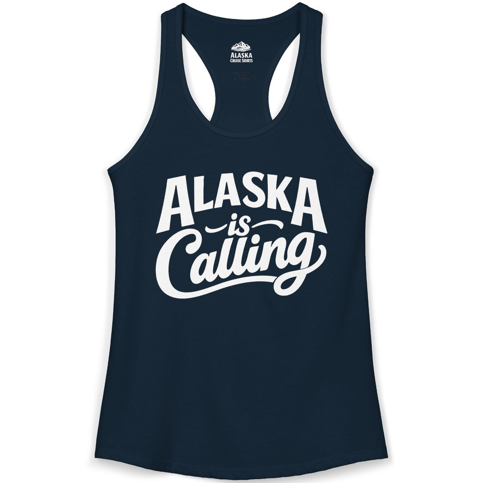 Alaska Is Calling Shirt Ladies Tank Top – Alaska Cruise Shirts