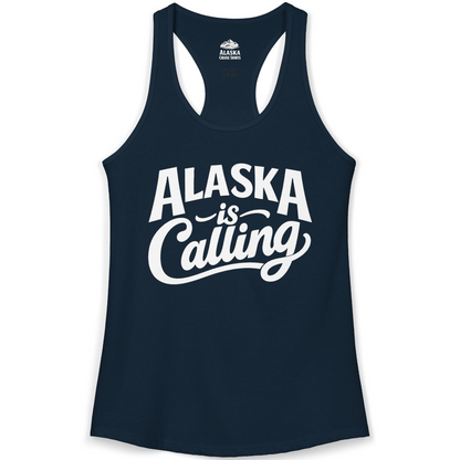 Alaska Is Calling Shirt Ladies Tank Top – Alaska Cruise Shirts